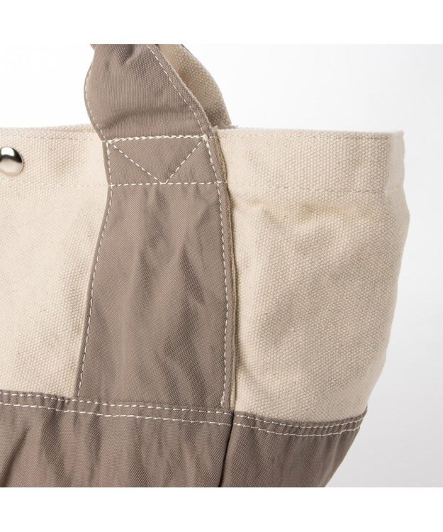 UNBILLION cachecache 製品洗いキャンバス×ナイロントートS グレー