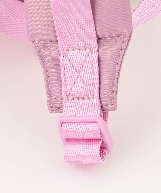 ANY KIDS 刺繍リボンリュック ピンク×リボン