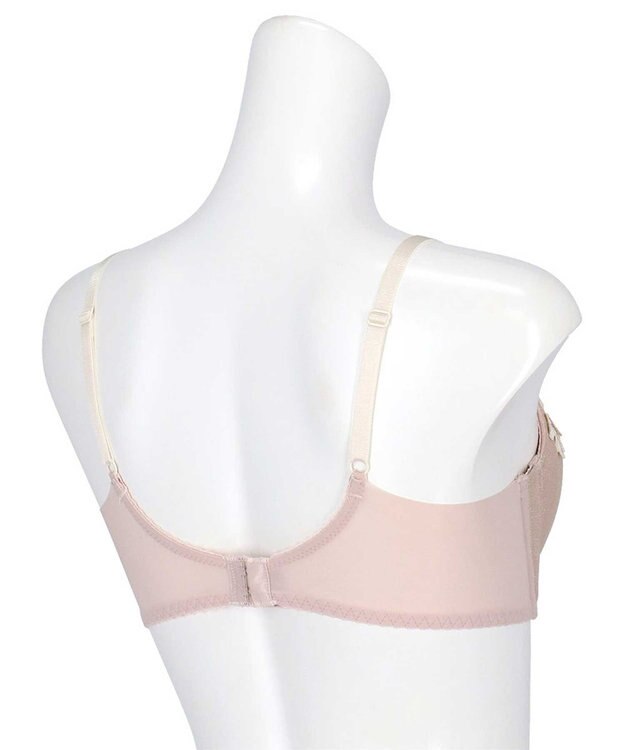 AMPHI ブラジャー パーソナル設計 脇高 背中スムージング 【stylist 4U スタイリストフォーユー】 A～Gカップまで対応 大きいサイズ ブラ BOG300 アンフィ／ワコール ピーチ