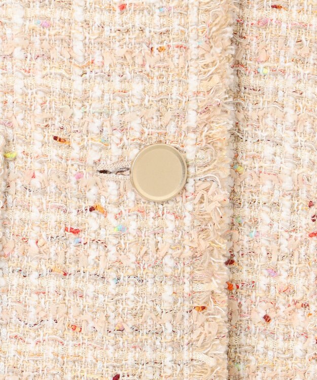 自由区 GIOLICAファンシーツイード ジャケット ベージュ