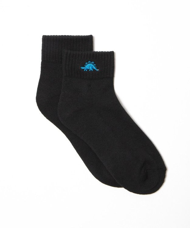 WEGO ダイナソー刺繍アンクルソックス 柄3