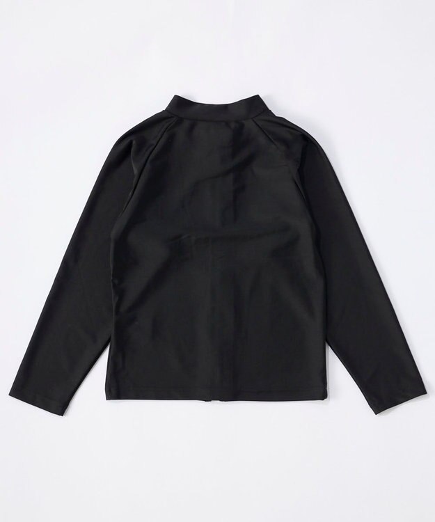 OP／FILA 【Kappa】長袖ZIPラッシュガード ブラック