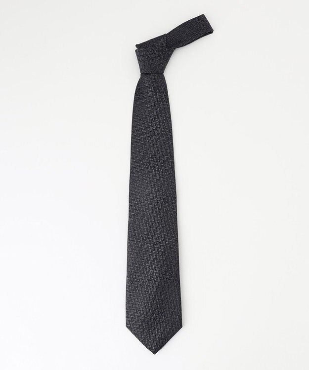 J.PRESS MEN 【J.PRESS 10PLY LUXURY SILK COLLECTION】ジャガード ネクタイ ライトグレー系