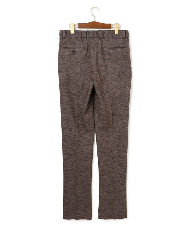 J.PRESS MEN 【セットアップ対応 / ストレッチ】SOFAニット ハイグレードジャージー スラックス ブラウン系8