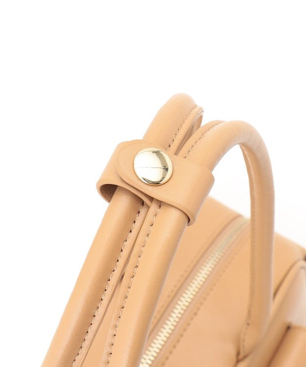 23区 【先行予約】フラップポケット ボストンバッグ キャメル系