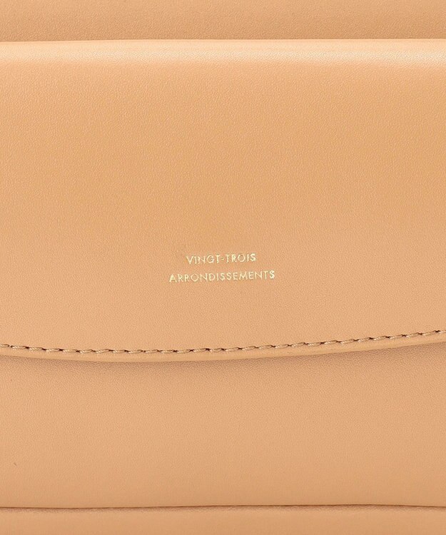 23区 【先行予約】フラップポケット ボストンバッグ キャメル系