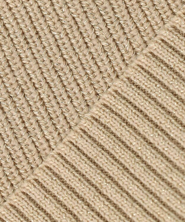 ANY SIS 【洗える】彩色兼美 ニット シャンパン