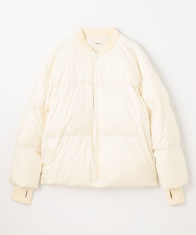 NAVE 【ReNAVE／UNISEX】タフタダウン ブルゾン エクリュ系