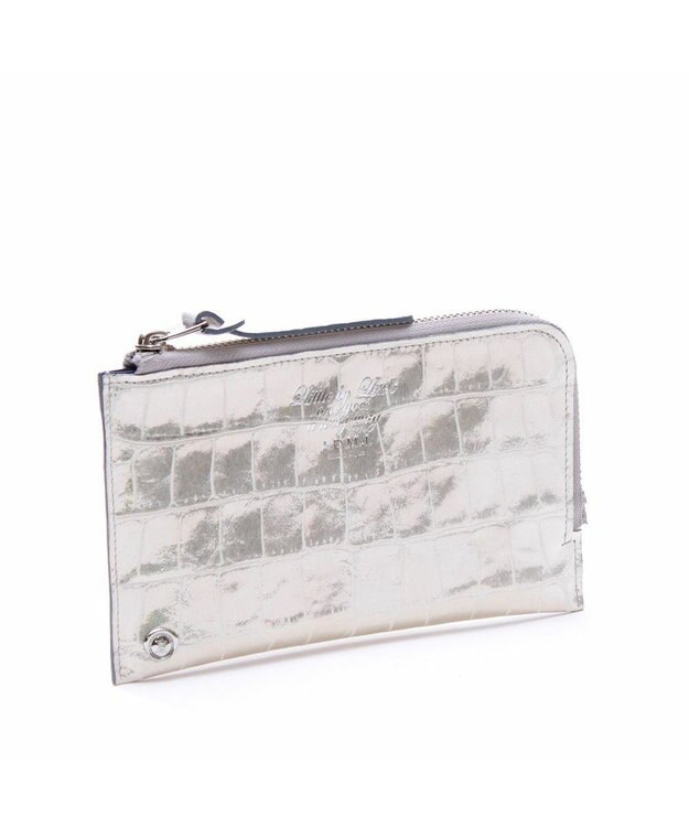 A.D.M.J. 【牛革】ヴィッテリグリシャムウェンディ　オーガナイザーパース プラチナ