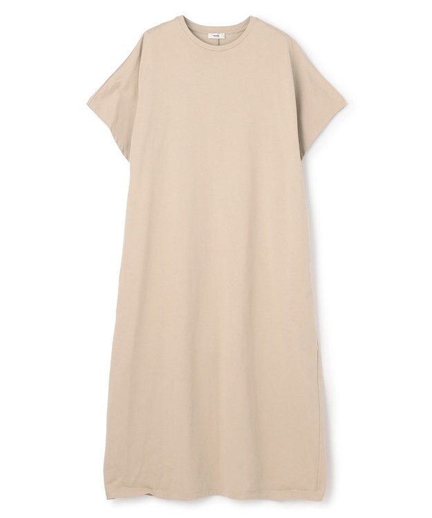 NAVE 【ReNAVE・洗える/接触冷感/UVケア】ファンクションＴ カットワンピース ベージュ系