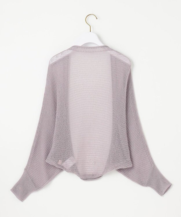 ANY SIS 【洗える】ボレロ カーディガン グレージュ