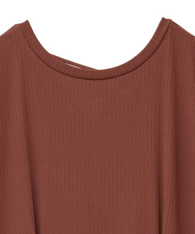 Green Parks 前後２ＷＡＹウエストタックワンピース Red