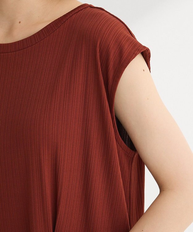 Green Parks 前後２ＷＡＹウエストタックワンピース Red