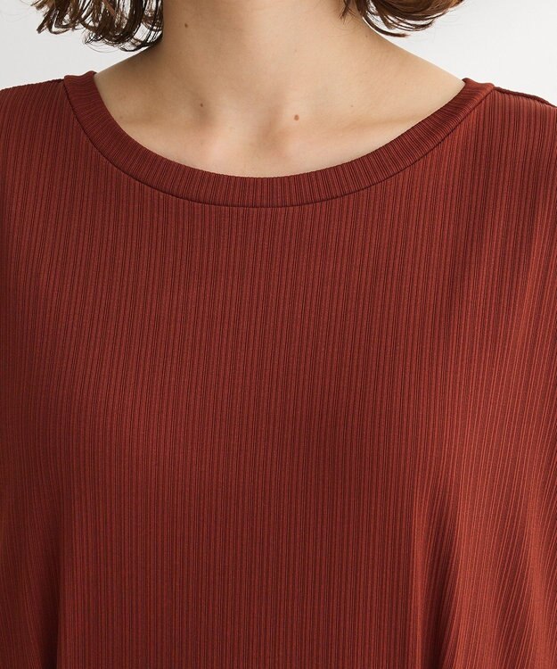 Green Parks 前後２ＷＡＹウエストタックワンピース Red