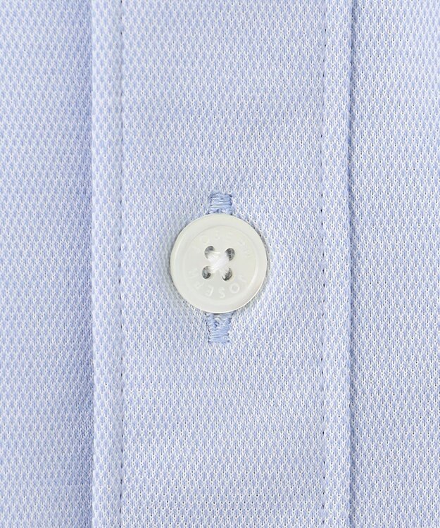 JOSEPH HOMME 新素材【洗える/ストレッチ】ハイゲージコットンジャージー 　レギュラーカラーシャツ サックスブルー系