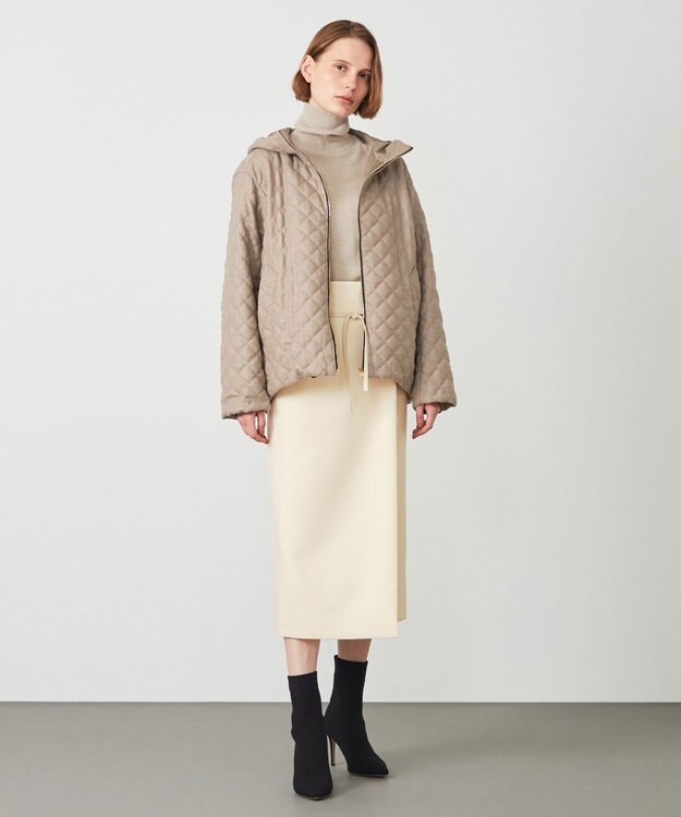 BEIGE， ENSIS / ハイネックニット Taupe