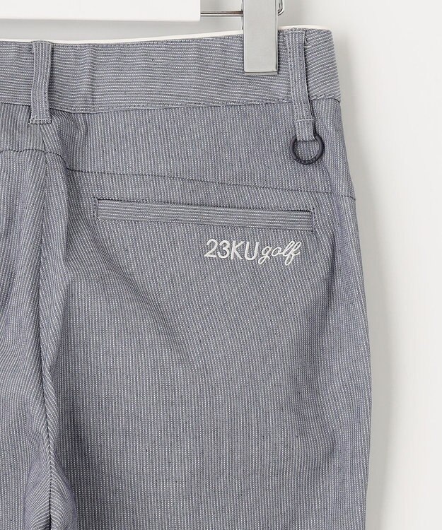 23区GOLF 長年愛される定番！【WOMEN】ハイパワーストレッチ ベーシックパンツ 挿し色で主役に ネイビー系