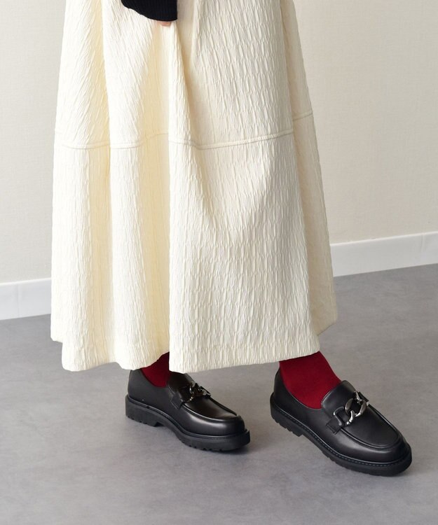 Bridget Birkin 【PARADIS COULEUR】チェーンローファー ブラック