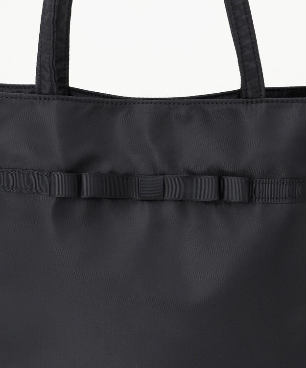 ANY SIS リボンサブトート バッグ ブラック