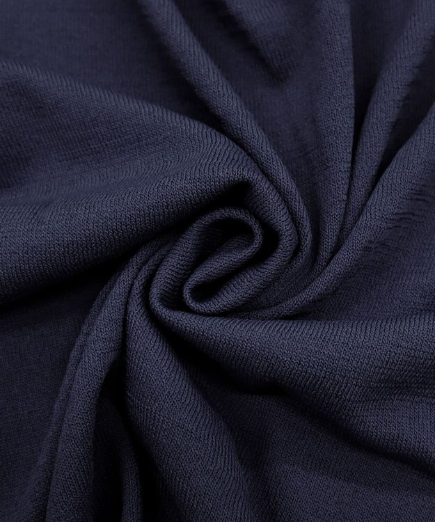 Tiaclasse L 【新色追加・洗える・UVケア・接触冷感】サマーニット半袖カーディガン ネイビー