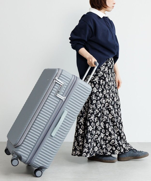 ACE BAGS & LUGGAGE HaNT ココント スーツケース 88/102L エキスパンド 05517 ハント バトゥ・グレー