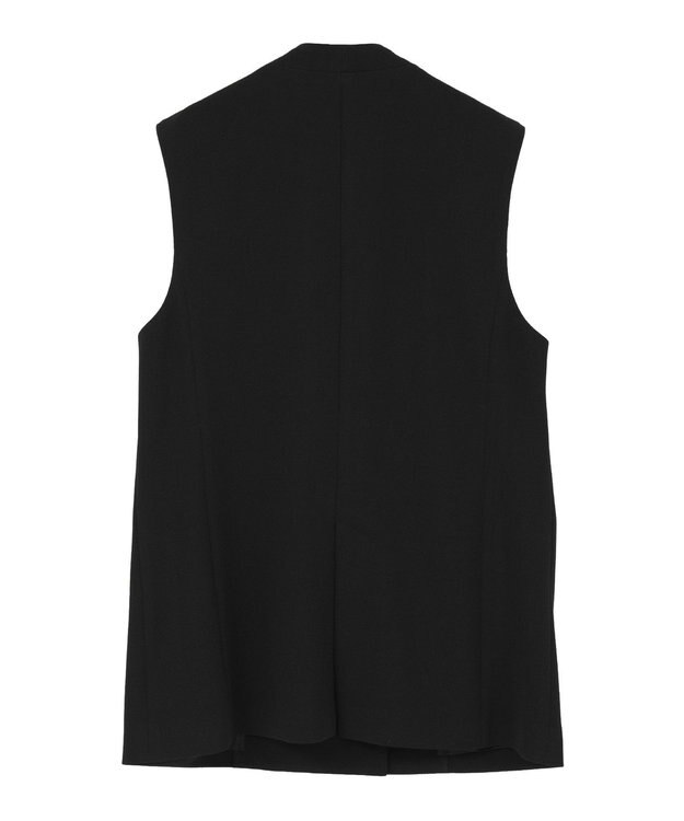 Green Parks Ｏ．洗えてストレッチ　Ｗボタンベスト Black