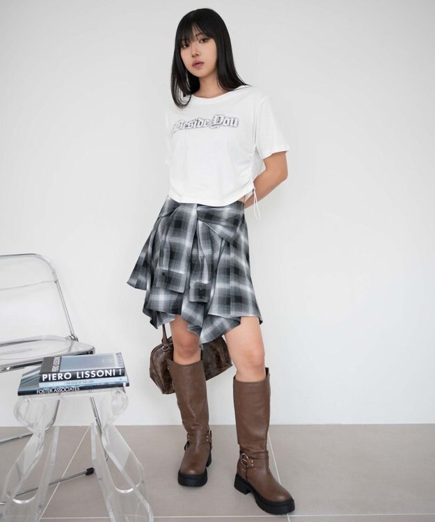 WEGO グラフィックドロストショートT 柄1