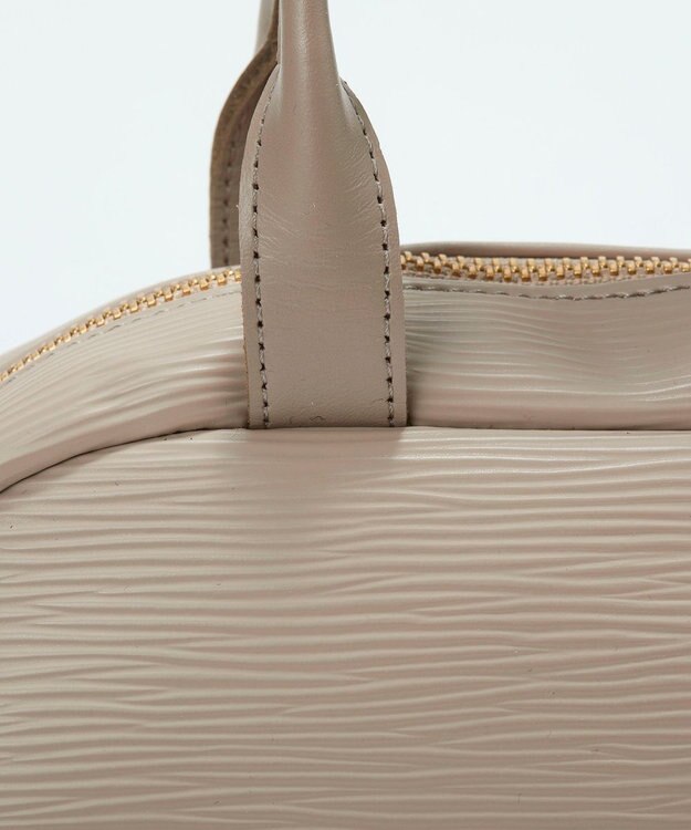 TOPKAPI 【Breath TOPKAPI】RIPPLE リプル ミニ ボストンバッグ チャーム付き ライトトープ