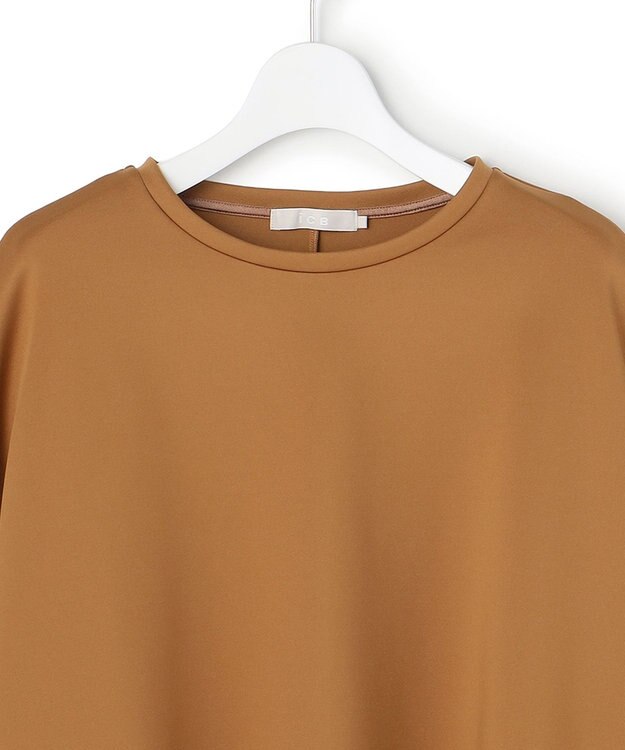 ICB L 【洗える】 エアーダンボール プルオーバー キャメル系