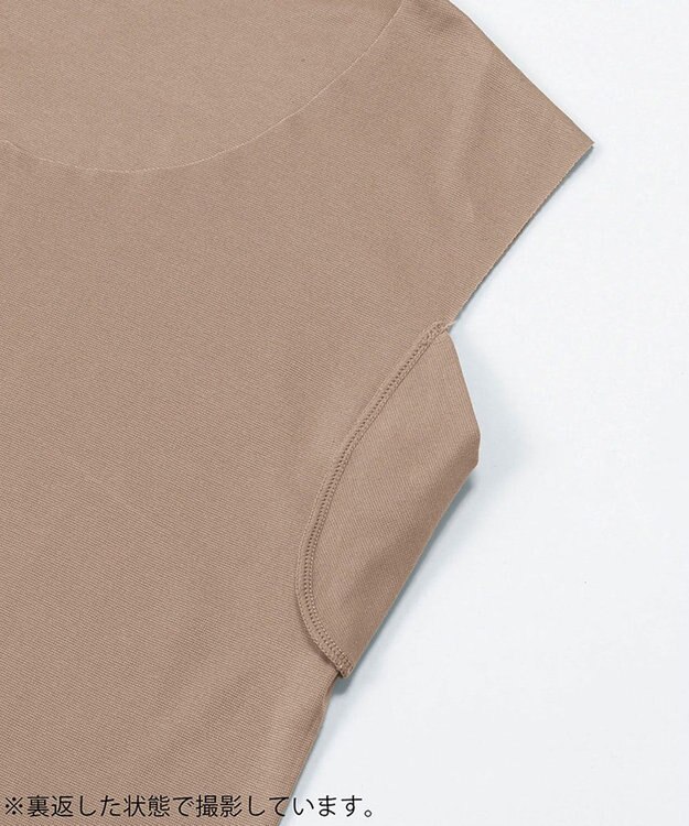 WACOAL MEN 【オーガニック綿混インナー】多機能を着る。綿の贅沢オーガニック 汗取り機能つき ノースリーブ GL5211 /ブロス バイ ワコールメン ベージュ