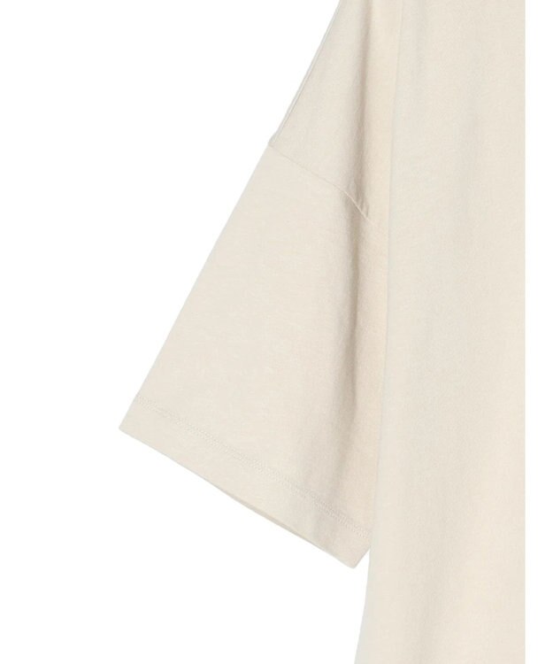 Green Parks シンプルフェミニンロゴチュニック Light Beige