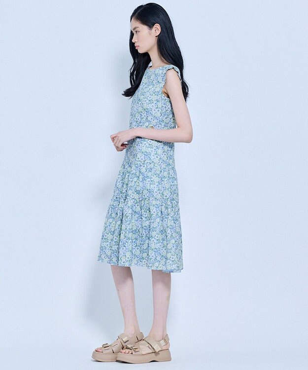 TOCCA 【WEB限定カラーあり・00サイズあり】MORNING BLOOM ドレス グリーン系5