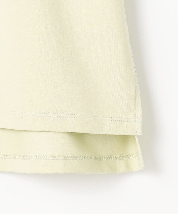 J.PRESS LADIES 【洗える】ロゴTEE カットソー ライム系