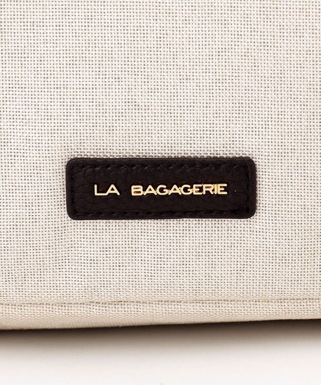 LA BAGAGERIE ナチュラルタックトート ホワイト