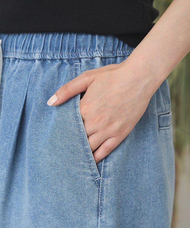 AMERICAN HOLIC イージーデニムワイドパンツ Light Indigo