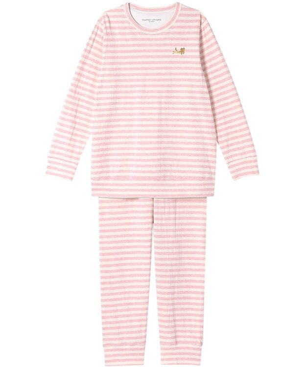 tsumori chisato SLEEP ツモリチサト パジャマ 長袖 長ズボン 綿100%(本体) レディース UDX588 /ワコール ピンク
