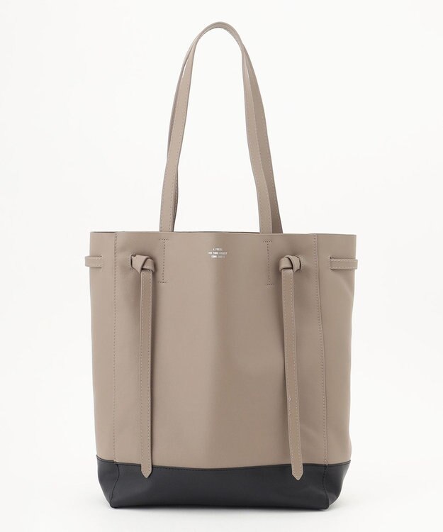 J.PRESS LADIES 【A4サイズ収納可】レザー トート バッグ ブラウン系1