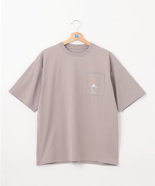 SHARE PARK MENS 【UVカット・吸水速乾・ストレッチ・軽量 】ポケットロゴTシャツ（L・XLサイズ） グレー系