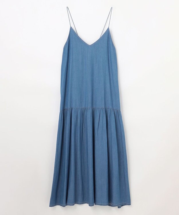 ANY ライトブッチャーキャミワンピース ブリーチインディゴ