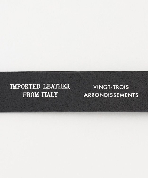 23区  【滝沢眞規子さん着用】ロングベルト シルバー系