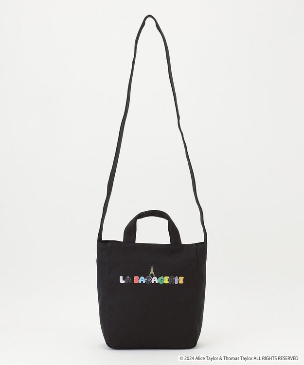 LA BAGAGERIE BARBAPAPA×LA BAGAGERIE   バーバパパコラボ　2WAYバッグ　Ｓ ブラック