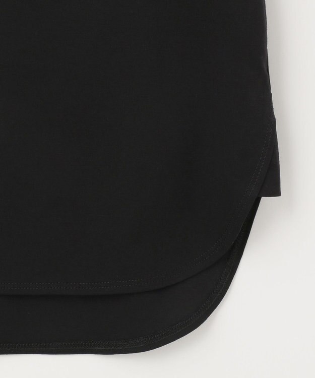 自由区 【洗える】ファンクショナルジャージー タンクトップ ブラック系