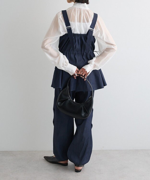 Green Parks ウ゛ィンテージペプラムオールインワン Indigo