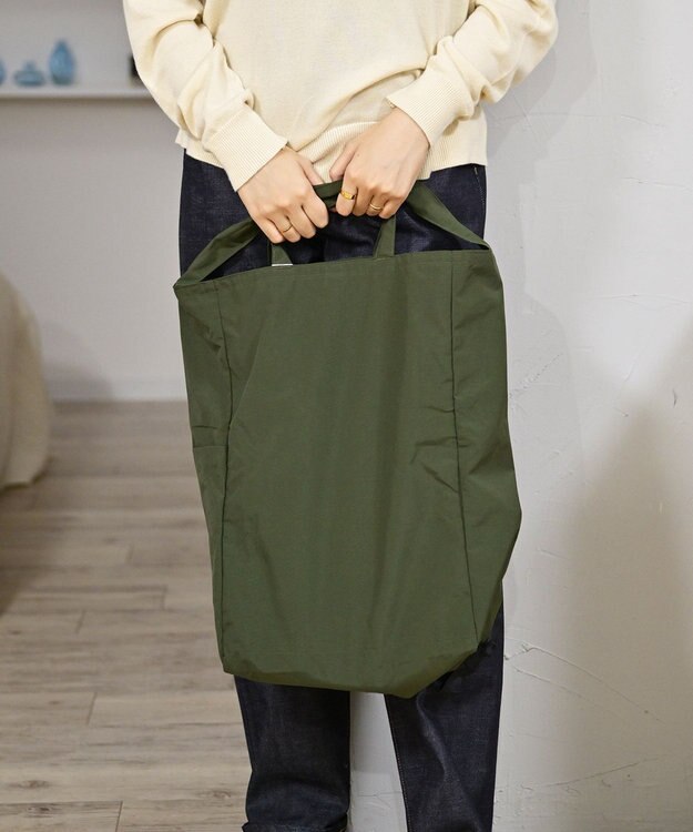 NIZYU KANO ポケッタブル 3wayリュック カーキ