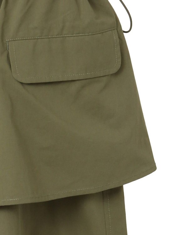 Green Parks ウ゛ィンテージペプラムオールインワン Khaki