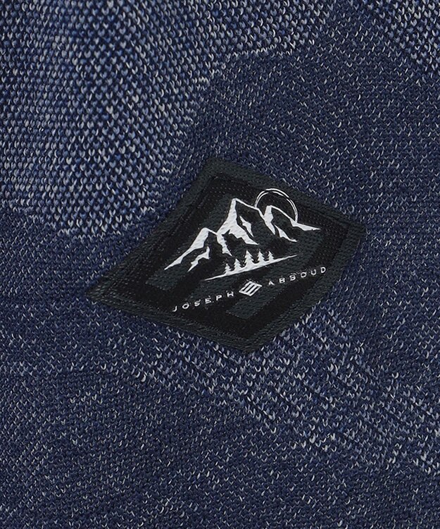 JOSEPH ABBOUD MOUNTAIN 【UNISEX】ドライタッチ クールスキンカモパーカー ブルー系7