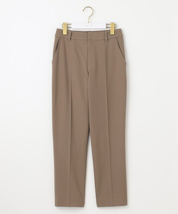 ANY SIS L 【保温効果/ストレッチ】シリーズ累計13万枚突破！ビューティサーモ テーパードパンツ キャメル