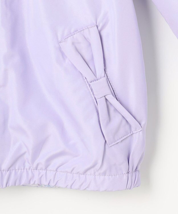 ANY KIDS 【フード取り外し/洗濯機可能】撥水加工リバーシブルゾン ラベンダー