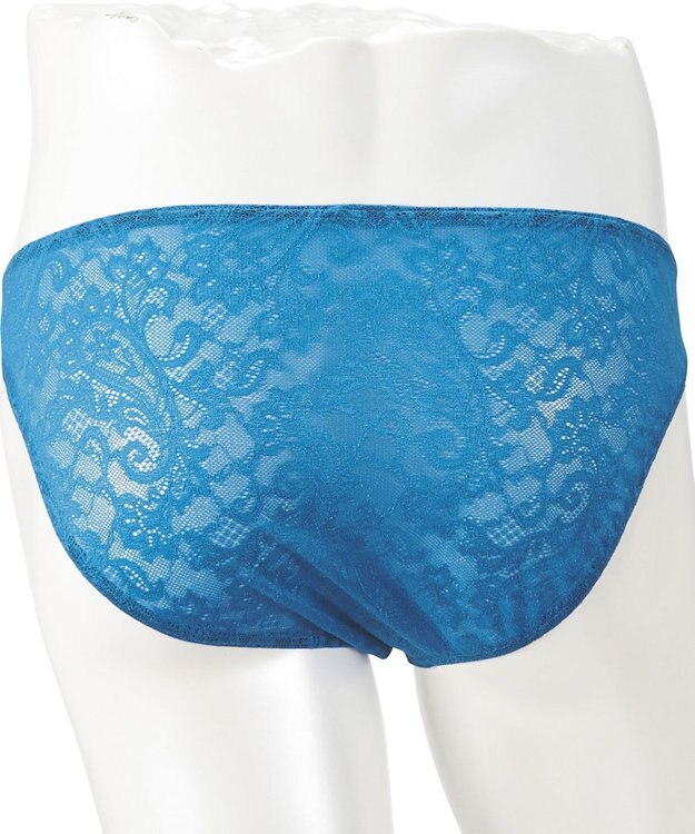 WACOAL MEN ブリーフ  【レースブリーフ】 フロント立体設計 通気性  前閉じ 下着 メンズ  GF2441 /ブロス バイ ワコールメン ブルー