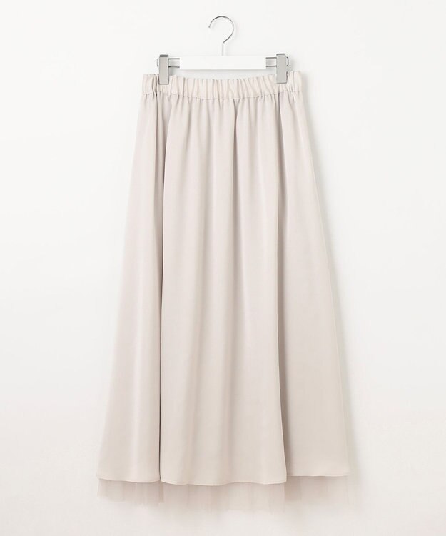 自由区 L 【WEB限定・マルチウェイ・洗える】リバーシブルスカートセットアップ ワンピース ベージュ